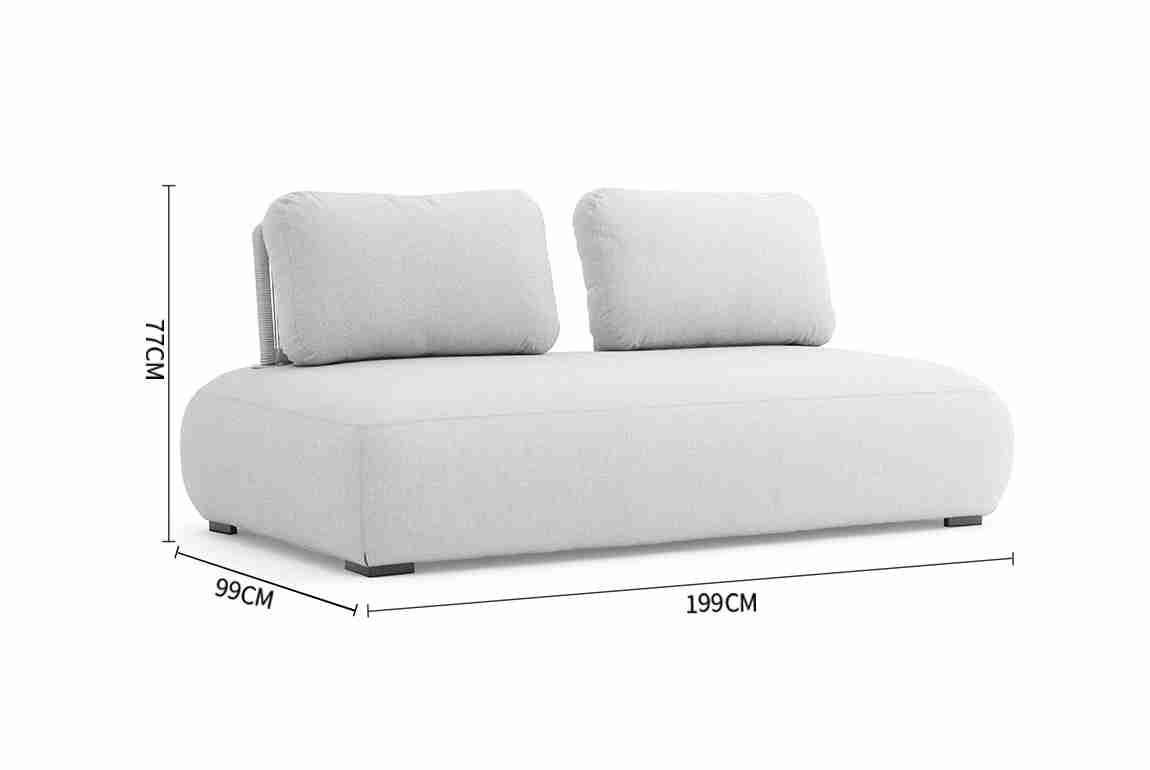 OLALA armless sofa